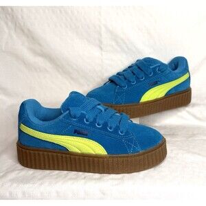 PUMA Rihanna Fenty x Creeper Phatty Kids Sneakers Blue Toddler Shoes Size 1.5Y